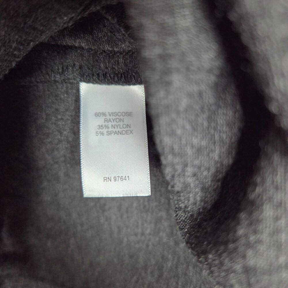 J Jill Ponte Slim Leg Pants Womens Large‎ Gray Pull On High Rise - Picture 8 of 9